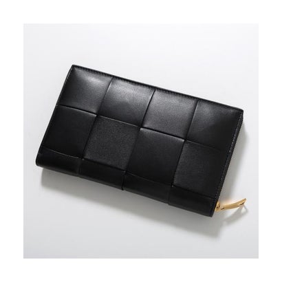 BOTTEGA VENETA 長財布 814676 V6VU1 マキシイントレチャート （8425/ブラック）｜詳細画像