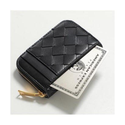 BOTTEGA VENETA コインケース 749933 VCPP3 イントレチャート （8425/ブラック）｜詳細画像