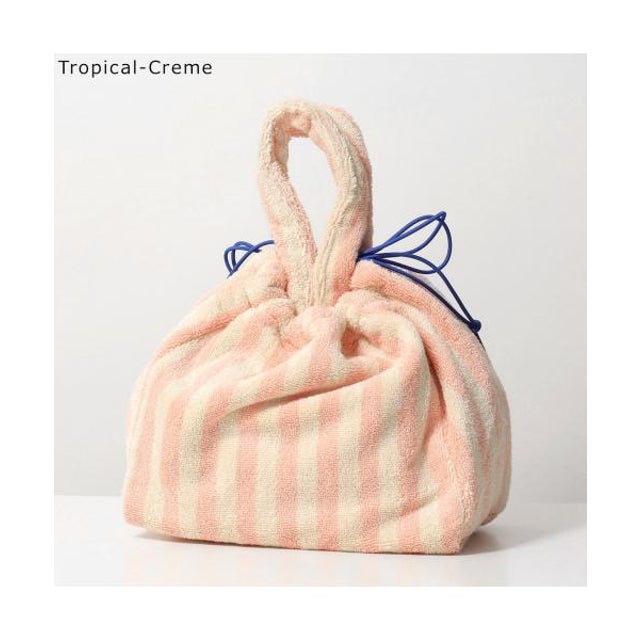 ハンドバッグ NARAM HANDBAG レディース タオル地 （Tropical-Creme/ピンク他）