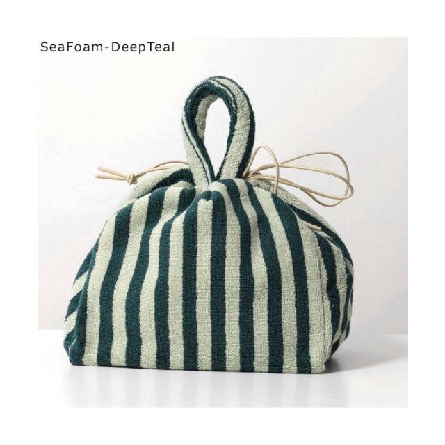 ハンドバッグ NARAM HANDBAG レディース タオル地 （SeaFoam-DeepTeal）