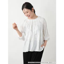 【店舗人気】タックブラウス （アイボリー）