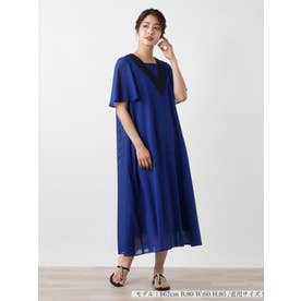 【店舗人気】フレアワンピース （ロイヤルブルー）