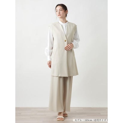 ブールジュ BOURGE 【店舗人気】ロングジレ （ベージュ）｜詳細画像