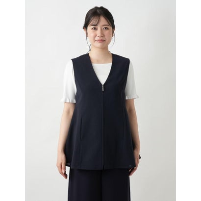 【店舗人気】Vネックベスト （ネイビー）｜詳細画像
