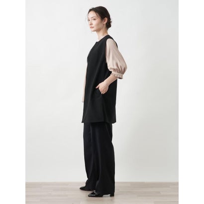ブールジュ BOURGE 【店舗人気】ロングベスト （ベージュ）｜詳細画像