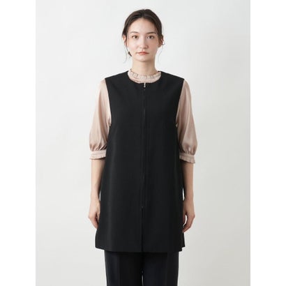 ブールジュ BOURGE 【店舗人気】ロングベスト （ベージュ）｜詳細画像