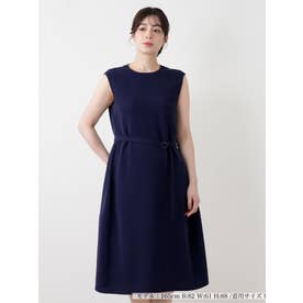 ノースリーブワンピース （ネイビー系）