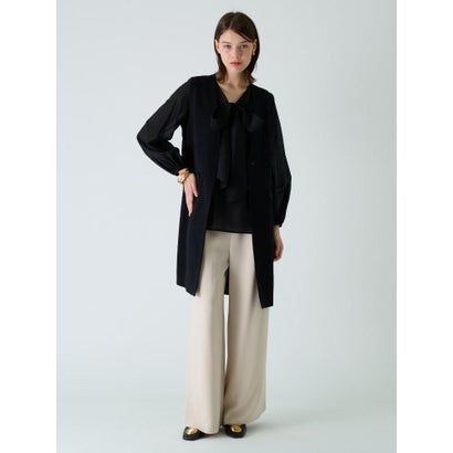 ブールジュ BOURGE 【店舗人気】【セットアップ対応商品】ロングベスト （ブラック）｜詳細画像