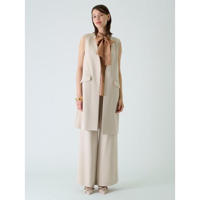 ブールジュ BOURGE 【店舗人気】【セットアップ対応商品】ロングベスト （ブラック）｜詳細画像