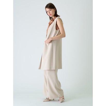 ブールジュ BOURGE 【店舗人気】【セットアップ対応商品】ロングベスト （ブラック）｜詳細画像