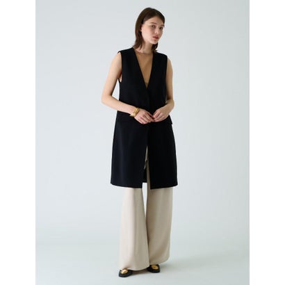ブールジュ BOURGE 【店舗人気】【セットアップ対応商品】ロングベスト （キャメル）｜詳細画像
