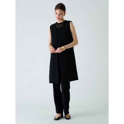 ブールジュ BOURGE 【店舗人気】【セットアップ対応商品】ロングベスト （キャメル）｜詳細画像