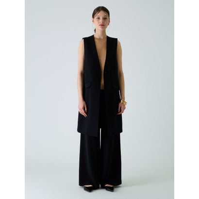 ブールジュ BOURGE 【店舗人気】【セットアップ対応商品】ロングベスト （キャメル）｜詳細画像