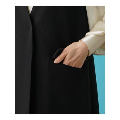 ブールジュ BOURGE 【店舗人気】【セットアップ対応商品】ロングベスト （キャメル）｜詳細画像