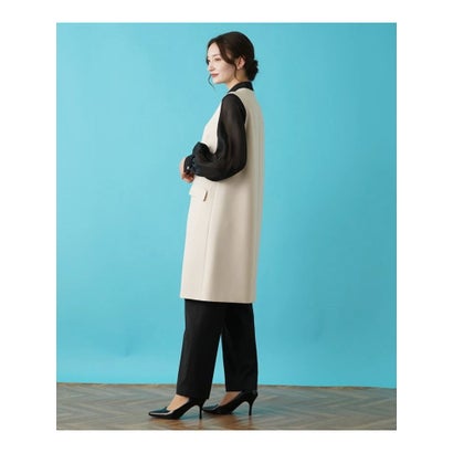 ブールジュ BOURGE 【店舗人気】【セットアップ対応商品】ロングベスト （キャメル）｜詳細画像