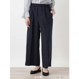 ワイドチノパンツ （ネイビー）