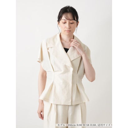 【店舗人気】ワイドカラージャケット （ベージュ）｜詳細画像