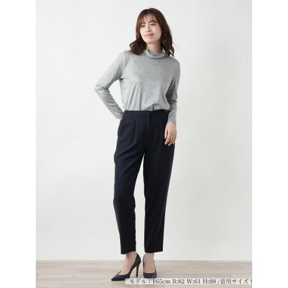 【店舗人気】ワンタックパンツ （ネイビー）｜詳細画像