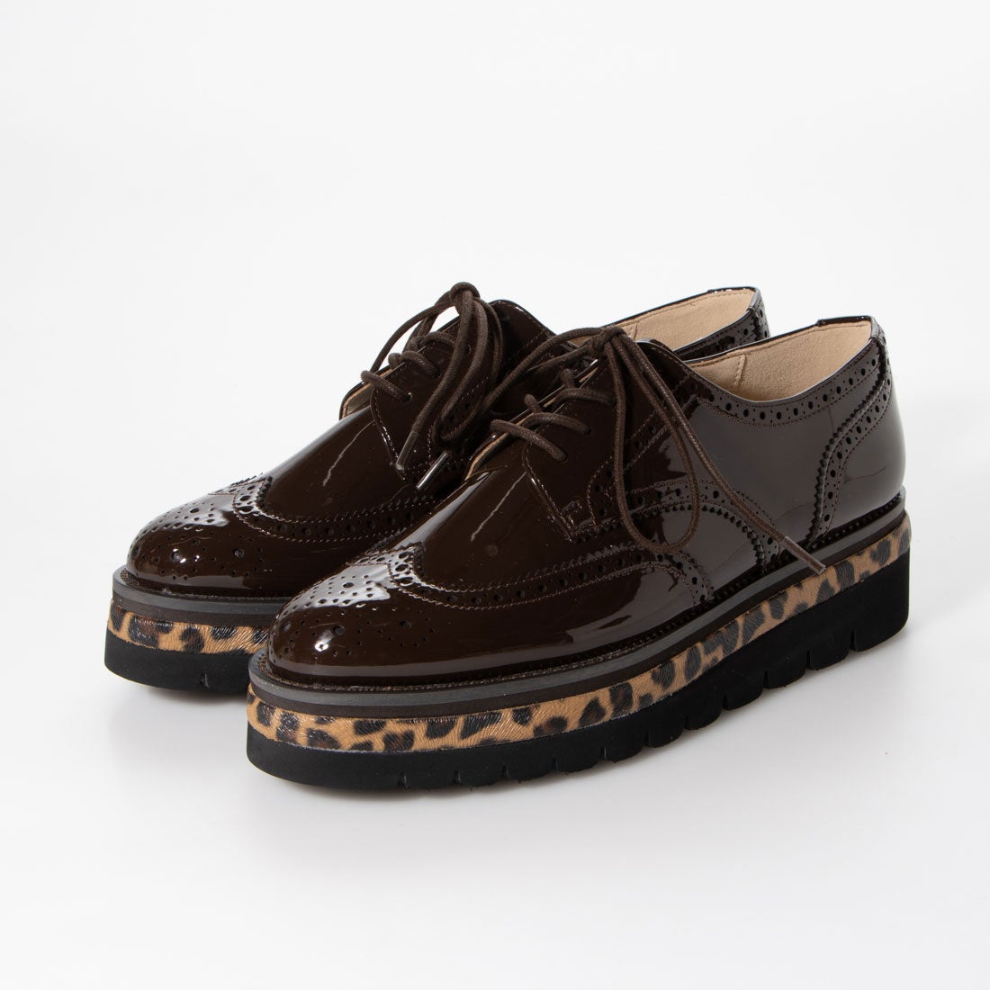 ブリジット バーキン Bridget Birkin 二層厚底レースアップシューズ 