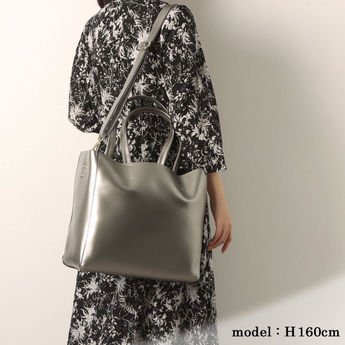 ブリジット セレクト BRIDGETT select 本革A4トートバッグ シルバー -アウトレット通販 ロコレット LOCOLET