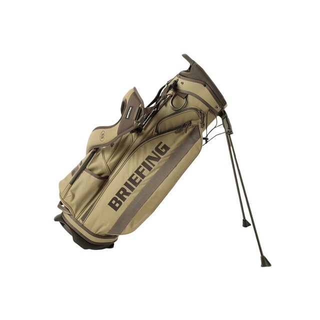 ゴルフ スタンダード キャディバッグ GOLF STANDARD CR-4 #04 BRG253D03 （タン）