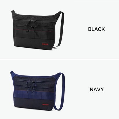 ブリーフィング BRIEFING 日本正規品 ショルダーバッグ メンズ レディース 軽量 斜めがけバッグ 小さめ サコッシュ ブランド 大人 薄型 タブレット B5 0.8L MODULEWARE BRA263L16 （BLACK）｜詳細画像