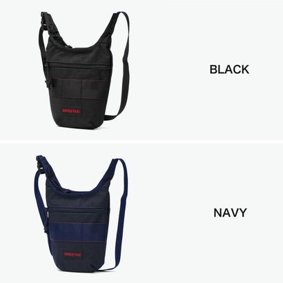 ブリーフィング BRIEFING 日本正規品 ショルダーバッグ メンズ レディース 軽量 斜めがけバッグ 小さめ ブランド ミニショルダー 大人 縦型 ファスナー 0.2L MODULEWARE BRA263L18 （NAVY）｜詳細画像