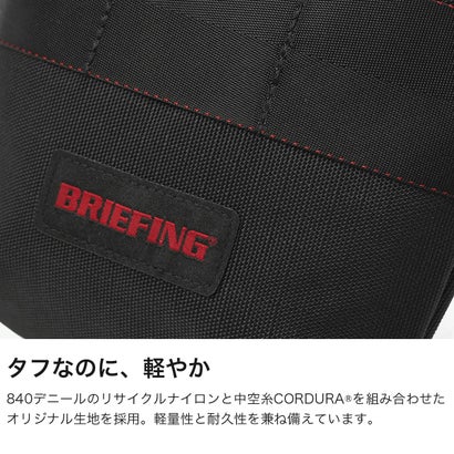 ブリーフィング BRIEFING 日本正規品 ショルダーバッグ メンズ レディース 軽量 斜めがけバッグ 小さめ ブランド ミニショルダー 大人 縦型 ファスナー 0.2L MODULEWARE BRA263L18 （BLACK）｜詳細画像