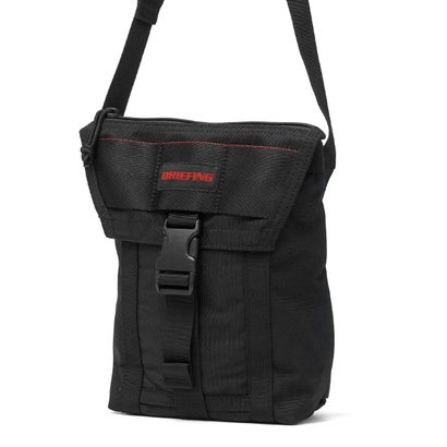 ブリーフィング BRIEFING 日本正規品 ショルダーバッグ メンズ レディース 軽量 斜めがけバッグ 小さめ ブランド ミニショルダー 大人 縦型 フラップ 2.1L MODULEWARE BRA263L17 （NAVY）｜詳細画像