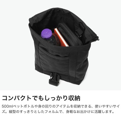 ブリーフィング BRIEFING 日本正規品 ショルダーバッグ メンズ レディース 軽量 斜めがけバッグ 小さめ ブランド ミニショルダー 大人 縦型 フラップ 2.1L MODULEWARE BRA263L17 （NAVY）｜詳細画像