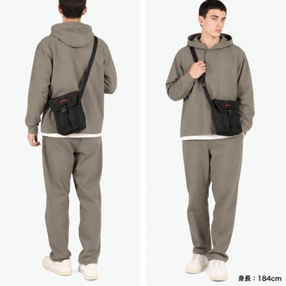ブリーフィング BRIEFING 日本正規品 ショルダーバッグ メンズ レディース 軽量 斜めがけバッグ 小さめ ブランド ミニショルダー 大人 縦型 フラップ 2.1L MODULEWARE BRA263L17 （NAVY）｜詳細画像