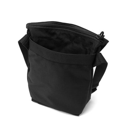 ブリーフィング BRIEFING 日本正規品 ショルダーバッグ メンズ レディース 軽量 斜めがけバッグ 小さめ ブランド ミニショルダー 大人 縦型 フラップ 2.1L MODULEWARE BRA263L17 （BLACK）｜詳細画像