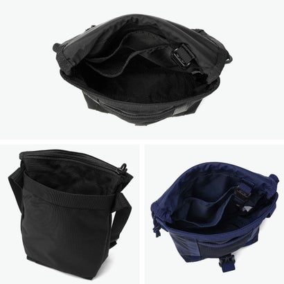 ブリーフィング BRIEFING 日本正規品 ショルダーバッグ メンズ レディース 軽量 斜めがけバッグ 小さめ ブランド ミニショルダー 大人 縦型 フラップ 2.1L MODULEWARE BRA263L17 （BLACK）｜詳細画像