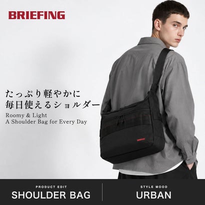 日本正規品 ショルダーバッグ メンズ レディース 斜めがけバッグ 大きめ A4 ブランド 通勤 ビジネス 肩掛け 10.4L MODULEWARE BRA263L19 （BLACK）｜詳細画像