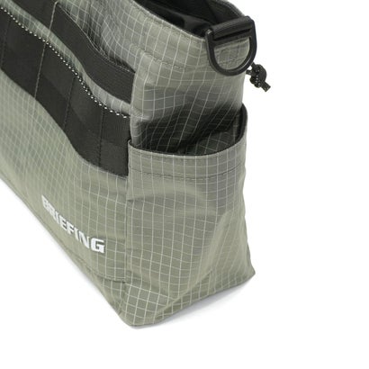 日本正規品 トートバッグ ファスナー付き ミニ おしゃれ バッグ カートトート 小さめ トート REFLECTIVE COLLECTION 2WAY CART TOTE REF BRG263T06 （GRAY）｜詳細画像