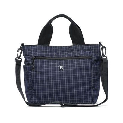日本正規品 トートバッグ ファスナー付き ミニ おしゃれ バッグ カートトート 小さめ トート REFLECTIVE COLLECTION 2WAY CART TOTE REF BRG263T06 （NAVY）｜詳細画像
