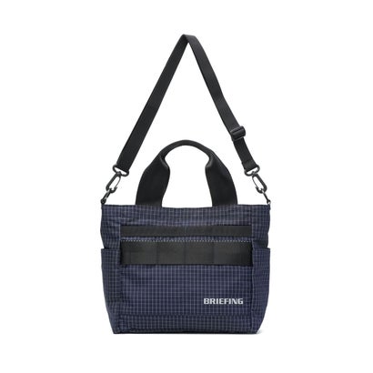 日本正規品 トートバッグ ファスナー付き ミニ おしゃれ バッグ カートトート 小さめ トート REFLECTIVE COLLECTION 2WAY CART TOTE REF BRG263T06 （NAVY）｜詳細画像