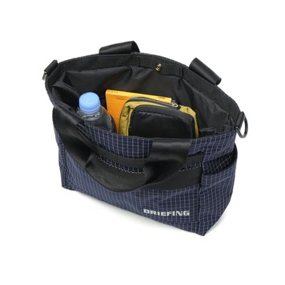 日本正規品 トートバッグ ファスナー付き ミニ おしゃれ バッグ カートトート 小さめ トート REFLECTIVE COLLECTION 2WAY CART TOTE REF BRG263T06 （NAVY）｜詳細画像