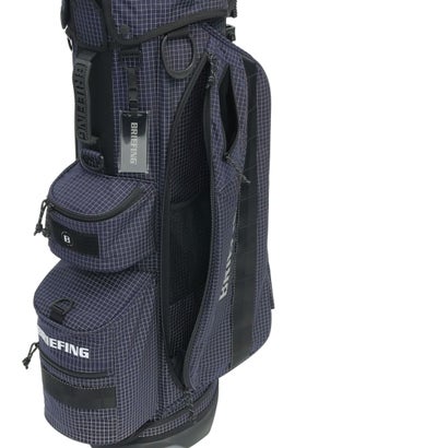 日本正規品 キャディバッグ 軽量 スタンド ゴルフバッグ スタンド式 撥水 9.0型 REFLECTIVE COLLECTION CR-7.5 REF BRG263D01 （NAVY）｜詳細画像