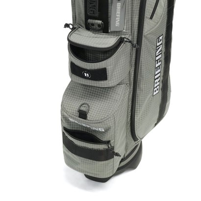 日本正規品 キャディバッグ 軽量 スタンド ゴルフバッグ スタンド式 撥水 9.0型 REFLECTIVE COLLECTION CR-7.5 REF BRG263D01 （NAVY）｜詳細画像