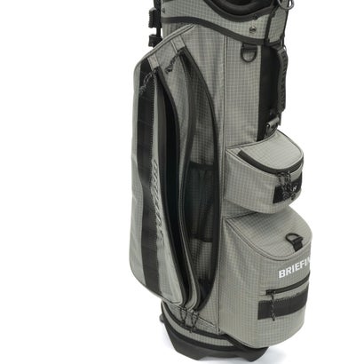 日本正規品 キャディバッグ 軽量 スタンド ゴルフバッグ スタンド式 撥水 9.0型 REFLECTIVE COLLECTION CR-7.5 REF BRG263D01 （NAVY）｜詳細画像
