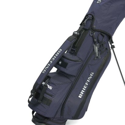 日本正規品 キャディバッグ 軽量 スタンド ゴルフバッグ スタンド式 撥水 9.0型 REFLECTIVE COLLECTION CR-7.5 REF BRG263D01 （NAVY）｜詳細画像