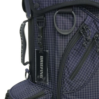 日本正規品 キャディバッグ 軽量 スタンド ゴルフバッグ スタンド式 撥水 9.0型 REFLECTIVE COLLECTION CR-7.5 REF BRG263D01 （NAVY）｜詳細画像