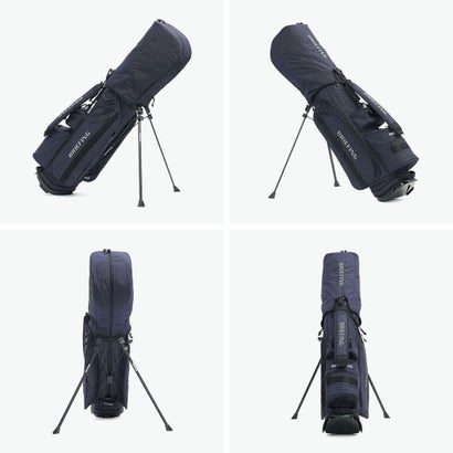 日本正規品 キャディバッグ 軽量 スタンド ゴルフバッグ スタンド式 撥水 9.0型 REFLECTIVE COLLECTION CR-7.5 REF BRG263D01 （NAVY）｜詳細画像