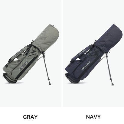 日本正規品 キャディバッグ 軽量 スタンド ゴルフバッグ スタンド式 撥水 9.0型 REFLECTIVE COLLECTION CR-7.5 REF BRG263D01 （NAVY）｜詳細画像