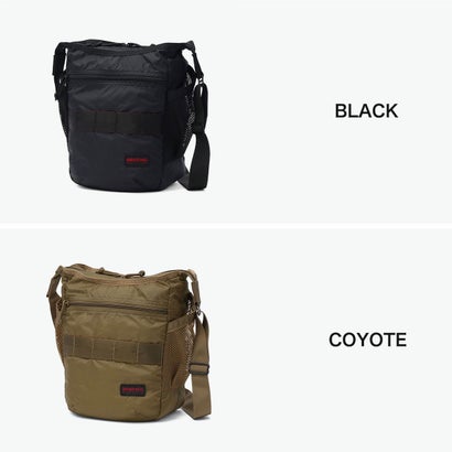 日本正規品 ショルダーバッグ メンズ レディース バッグ ブランド 軽量 ナイロン ファスナー アメリカ製 はっ水 9.7L B5 DAY TRIPPER LIGHT BRA263L02 （BLACK）｜詳細画像