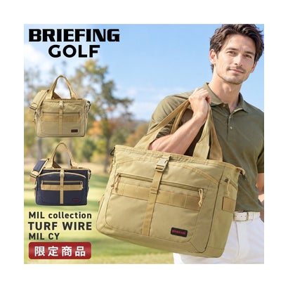 ブリーフィング BRIEFING ブリーフィング ゴルフ ミルコレクション ボストンバッグ BRIEFING GOLF MIL COLLECTION BRG263T24 （タン）｜詳細画像