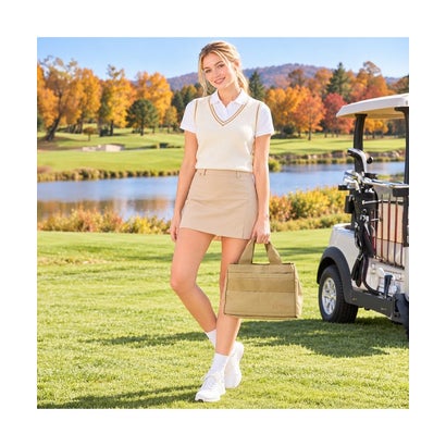 ブリーフィング BRIEFING ブリーフィング ゴルフ ミルコレクション カートバッグ BRIEFING GOLF MIL COLLECTION BRG263T22 （タン）｜詳細画像