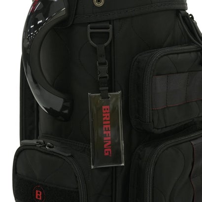 ブリーフィング BRIEFING 日本正規品 キャディバッグ メンズ レディース カート式 46インチ 9.5型 フード 撥水 LIMITED COLLECTION CR-6 #03 QUILTED LTD BRG263D34 （ブラック）｜詳細画像