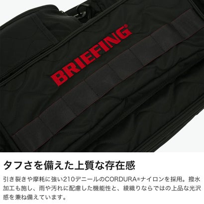 ブリーフィング BRIEFING 日本正規品 キャディバッグ メンズ レディース カート式 46インチ 9.5型 フード 撥水 LIMITED COLLECTION CR-6 #03 QUILTED LTD BRG263D34 （オリーブ）｜詳細画像